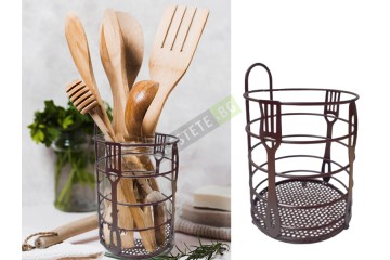 Метална поставка сушилник за прибори-foto2