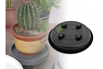 Подложка за саксия с колелца