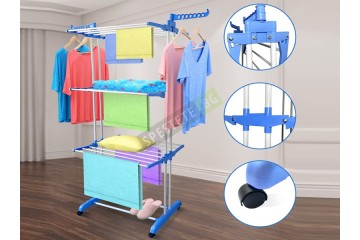 Сгъваем сушилник за дрехи-foto2