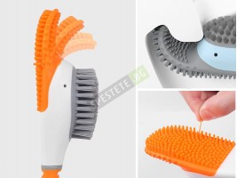 Силиконова мулти четка Тоалетно пате-foto2