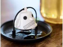 Стъклена чаша с цедка за чай-foto3