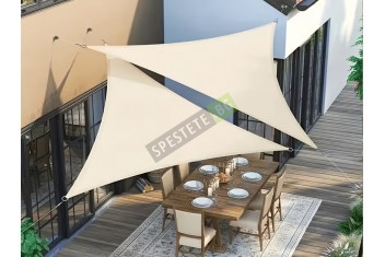 Триъгълен сенник тента-foto3