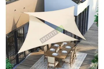 Триъгълен сенник тента-foto3