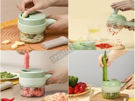 Безжична електрическа резачка чопър-foto2