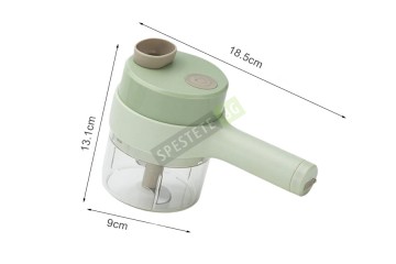 Безжична електрическа резачка чопър-foto7