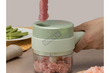 Безжична електрическа резачка чопър-foto4