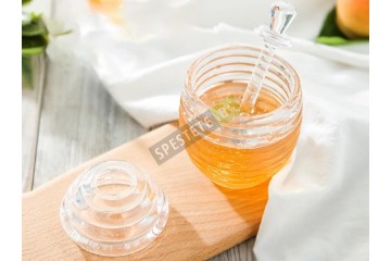 Буркан за мед с лъжица-foto4