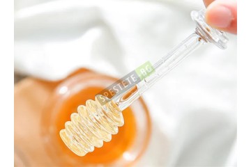 Буркан за мед с лъжица-foto2