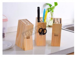 Дървена поставка за ножове-foto3