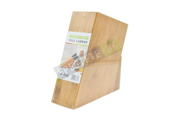 Дървена поставка за ножове-foto2