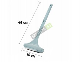 Двустранна многофункционална четка за стъкла-foto5