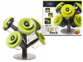 Комплект 6бр. контейнери за подправки със стойка-foto2