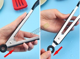 Кухненска силиконова щипка-foto5