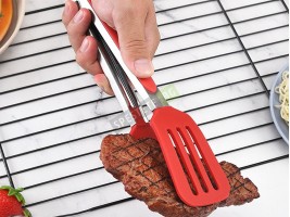 Кухненска силиконова щипка-foto4