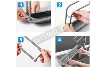 Разтегателен органайзер за мивка-foto4