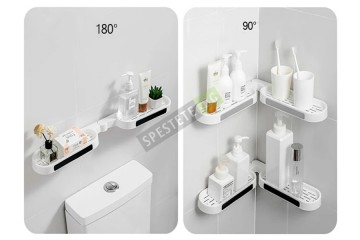 Сгъваема етажерка за баня-foto2