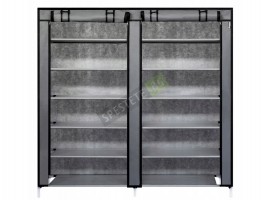 Текстилен шкаф за обувки с 8 рафта-foto4