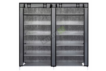 Текстилен шкаф за обувки с 8 рафта-foto4