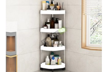 Ъглова етажерка с колела-foto2