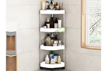 Ъглова етажерка с колела-foto2