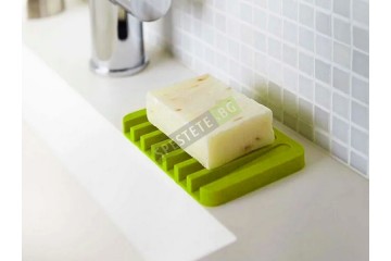 Антибактериална силиконова поставка за сапун-foto2