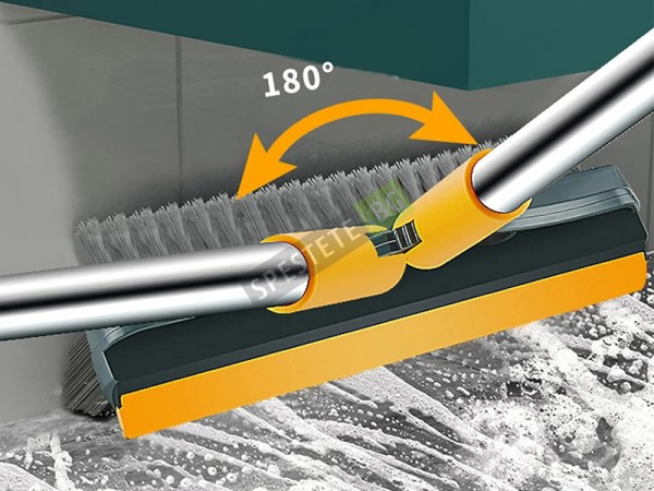 Четка за почистване 2в1