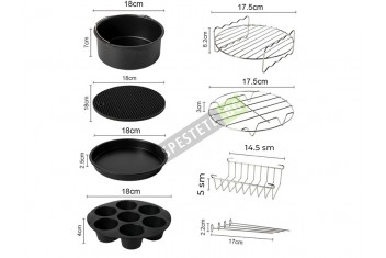 Комплект аксесоари за еър фрайър-foto5