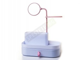 Козметичен органайзер с огледало-foto3