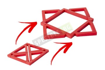 Сгъваема подложка за горещи съдове-foto2