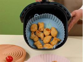 Силиконова тавичка за еър фрайър-foto3