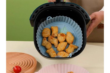 Силиконова тавичка за еър фрайър-foto3