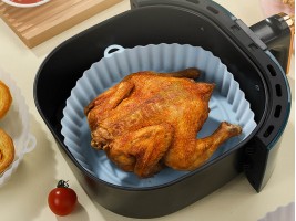 Силиконова тавичка за еър фрайър-foto2