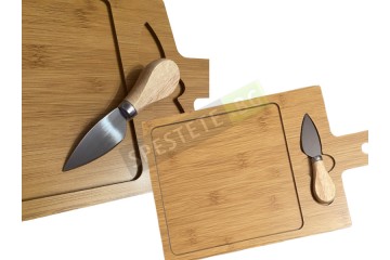 Дъска поднос и нож за сирена-foto2