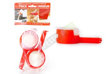 Универсална щипка за плик с капачка 4бр.-foto2