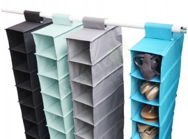 Висящ практичен органайзер за обувки-foto3