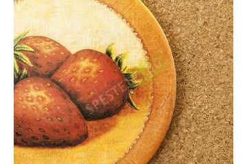 Комплект коркови подложки за чаши 6бр.