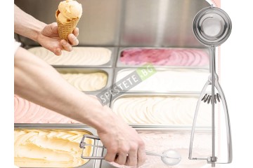 Метална лъжица за сладолед Метална лъжица за сладолед