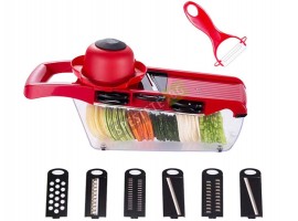 Многофункционално кухненско ренде 6в1-foto4