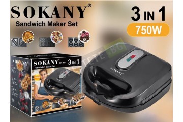 Сандвич тостер 3в1