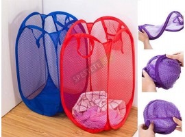 Сгъваем мрежест кош за пране-foto2