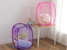 Сгъваем мрежест кош за пране-foto3