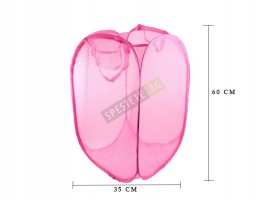 Сгъваем мрежест кош за пране-foto4