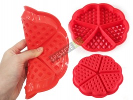 Силиконова форма за гофрети-foto4