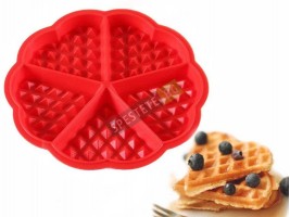 Силиконова форма за гофрети-foto3
