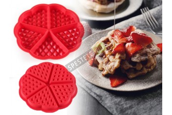 Силиконова форма за гофрети-foto2