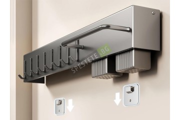 Метален стенен органайзер за кухня-foto2