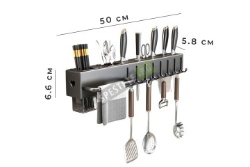 Метален стенен органайзер за кухня-foto5