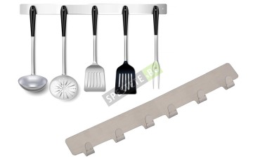 Стоманена кухненска закачалка-foto2