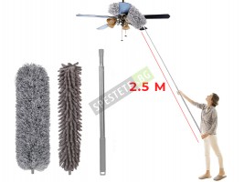 2в1 Четка за почистване с телескопична дръжка-foto5
