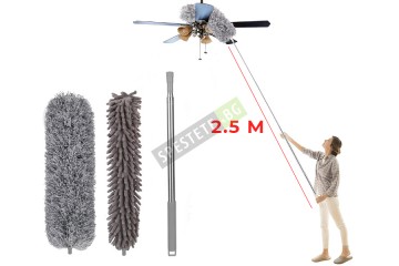 2в1 Четка за почистване с телескопична дръжка-foto5
